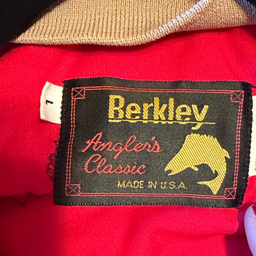 *VINTAGE* Berkley Angler’s Jacket